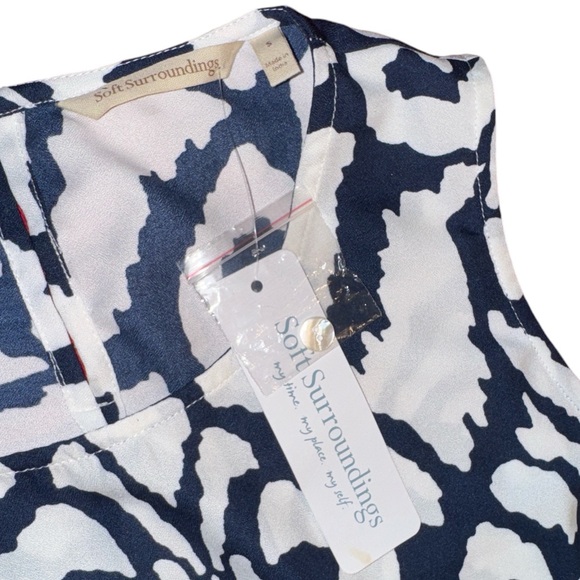 Soft Surroundings Women Coralina Tank S (6/8) - Picture 3 of 12